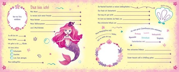 Produktbild: Mein Freundebuch Meerjungfrau