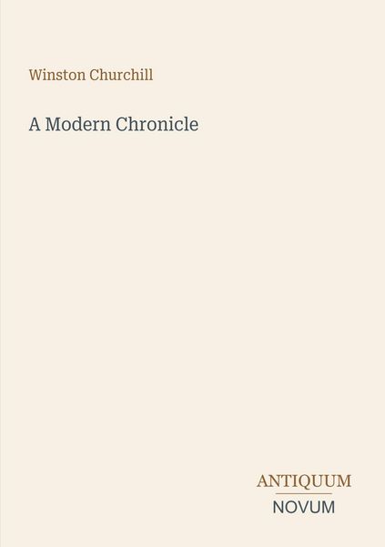 Produktbild: A Modern Chronicle