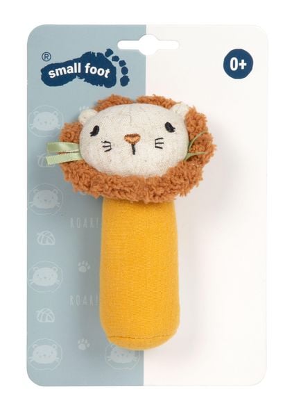 Produktbild: Babyspielzeug kleine Rassel & Stoffgreifling "Little Lion