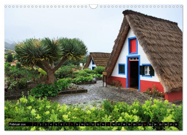 Produktbild: Madeira - Insel mitten im Atlantik (Wandkalender 2026 DIN A3 quer), CALVENDO Monatskalender