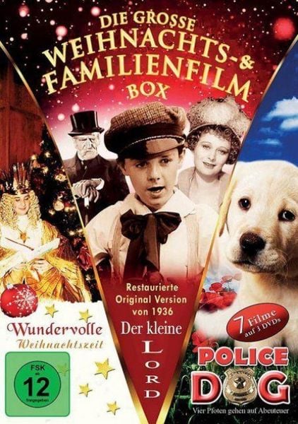Die große Weihnachts- & Familienfilmbox [3 DVDs]