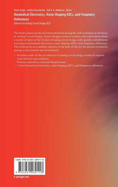 Produktbild: Biomedical Electronics, Noise Shaping ADCs, and Frequency References