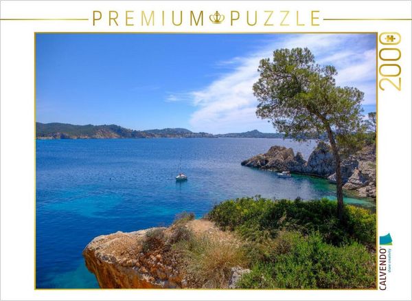 CALVENDO Puzzle Stille Bucht in Südwesten | 2000 Teile Lege-Größe 90 × 67 cm Foto-Puzzle für glückliche Stunden