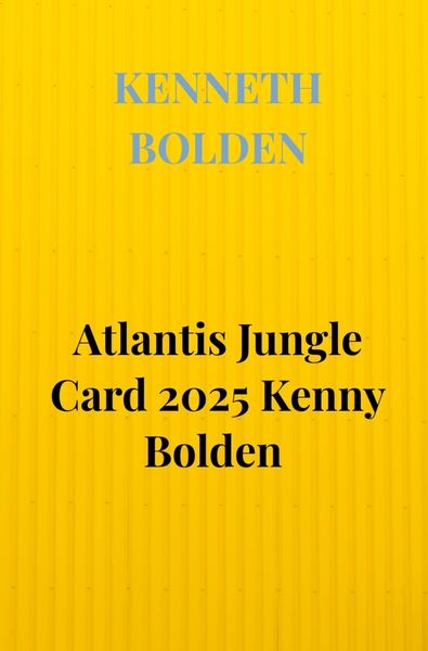 Produktbild: Atlantis Jungle Card 2025 Kenny Bolden