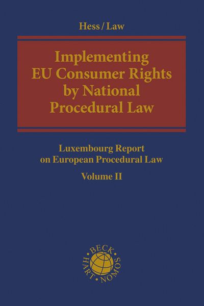 Produktbild: Implementing EU Consumer Rights by National Procedural Law