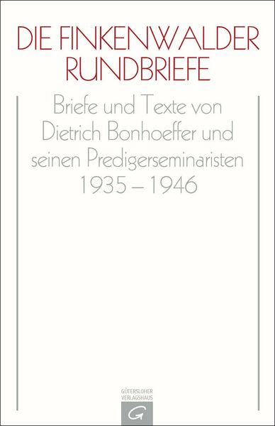 Produktbild: Die Finkenwalder Rundbriefe