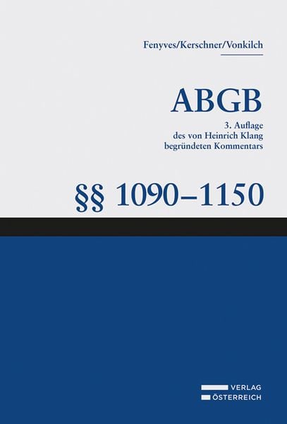 Produktbild: Gro&szlig;kommentar zum ABGB - Klang Kommentar