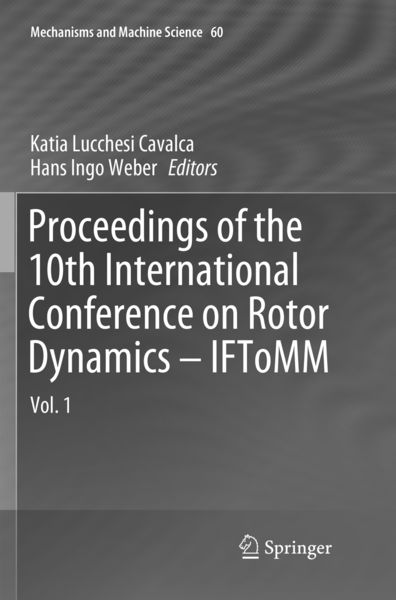 Produktbild: Proceedings of the 10th International Conference on Rotor Dynamics &ndash; IFToMM