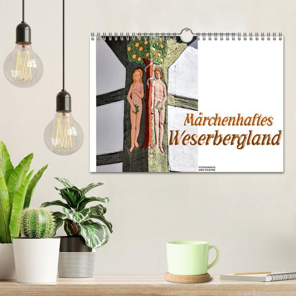 Produktbild: M&auml;rchenhaftes Weserbergland (Wandkalender 2026 DIN A4 quer), CALVENDO Monatskalender