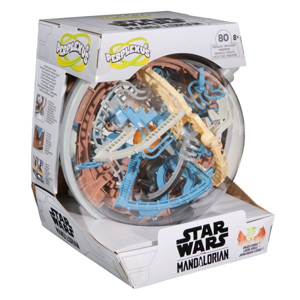Produktbild: Perplexus Star Wars - The Mandalorian, 3D-Kugellabyrinth mit 80 Hindernissen
