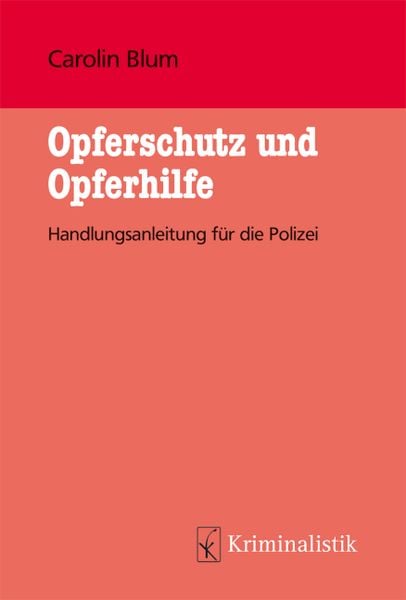 Produktbild: Opferschutz und Opferhilfe