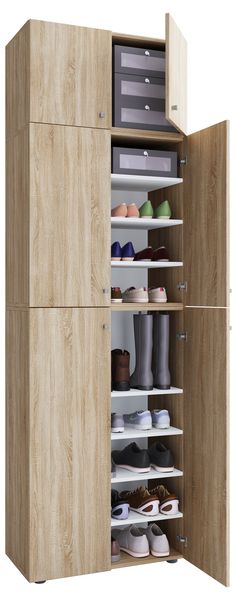 Produktbild: XXL Schuhschrank Kleiderschrank Schrank Lona 9f SA