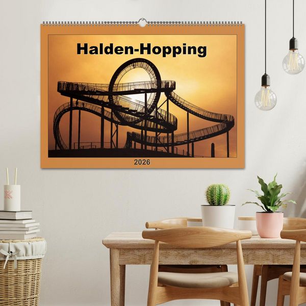 Produktbild: Halden-Hopping (Wandkalender 2026 DIN A2 quer), CALVENDO Monatskalender