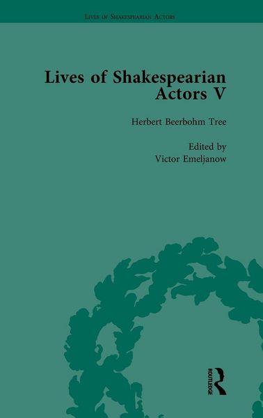 Produktbild: Lives of Shakespearian Actors, Part V, Volume 1