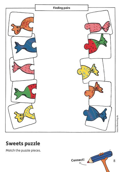 Produktbild: Kindergarten Activity Book from age 4 years - Starting school Activity Book - for kids, boy and girl