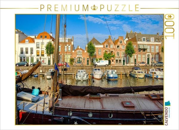 CALVENDO Puzzle Voorhaven | 1000 Teile Lege-Größe 64x48cm Foto-Puzzle für glückliche Stunden