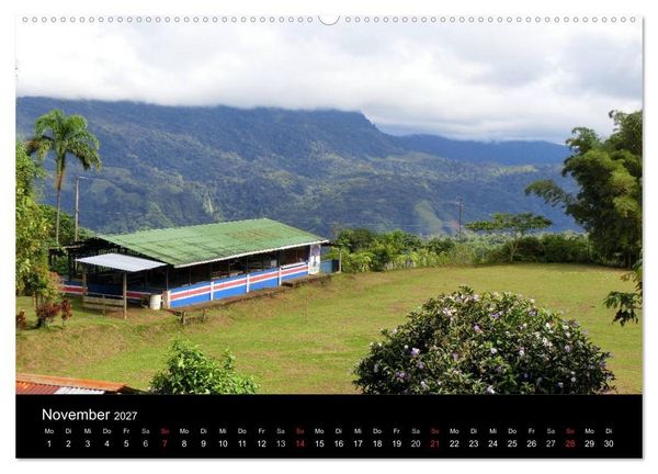 Produktbild: Costa Rica (hochwertiger Premium Wandkalender 2027 DIN A2 quer), Kunstdruck in Hochglanz