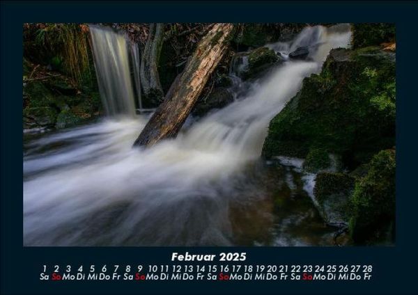 Produktbild: Wasserf&auml;lle 2025 Fotokalender DIN A5