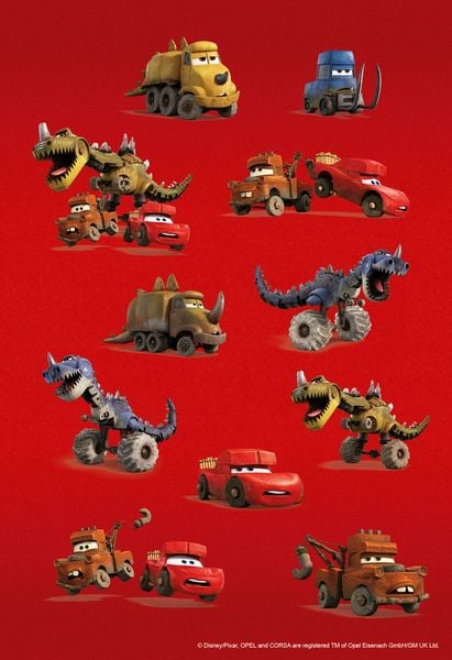 Produktbild: Disney PIXAR Cars On The Road: Superstarker Sticker- und Malspa&szlig;