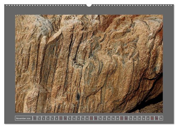Produktbild: Gesteine und mineralische Bildungen (hochwertiger Premium Wandkalender 2026 DIN A2 quer), Kunstdruck in Hochglanz