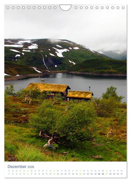 Produktbild: Norwegen - Unterwegs im Fjordland (Wandkalender 2026 DIN A4 hoch), CALVENDO Monatskalender
