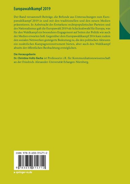 Produktbild: Europawahlkampf 2019