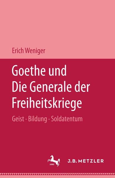 Produktbild: Goethe und die Generale der Freiheitskriege