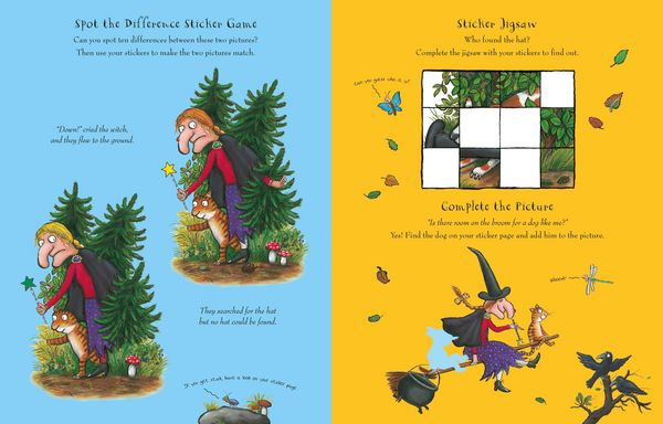 Produktbild: Room on the Broom Sticker Book