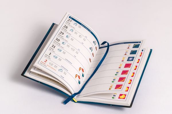 Mit dem Mond leben 2025 - Buchkalender & Taschenkalender