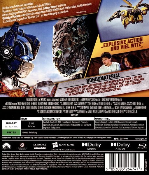 Produktbild: Transformers: Aufstieg der Bestien