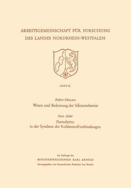 Produktbild: Wesen und Bedeutung der Siliciumchemie