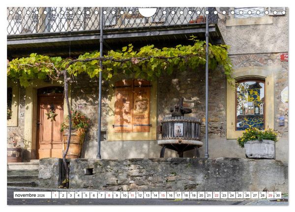 Produktbild: Entre France et Suisse, le lac L&eacute;man (Calendrier mural 2026 DIN A4 vertical), CALVENDO calendrier mensuel