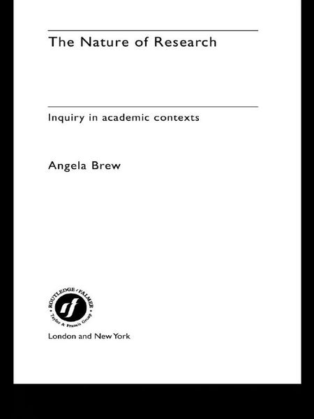 Produktbild: The Nature of Research