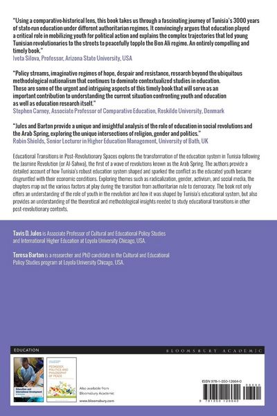 Produktbild: Jules, T: Educational Transitions in Post-Revolutionary Spac