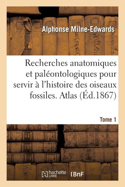 Produktbild: Recherches anatomiques et pal&eacute;ontologiques. Atlas, Tome 1