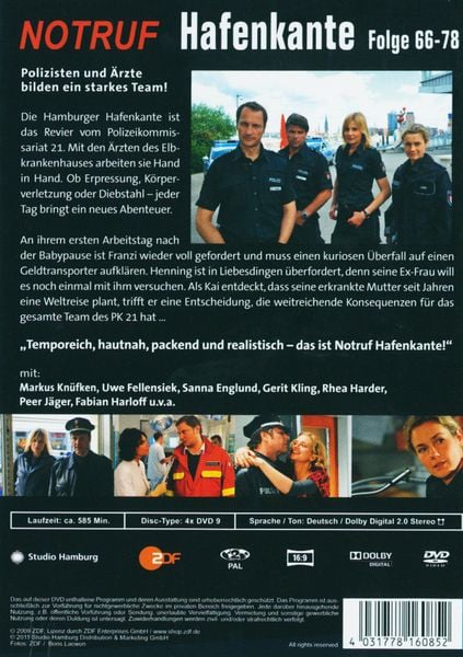 Produktbild: Notruf Hafenkante 6 - Folgen 66-78 [4 DVDs]