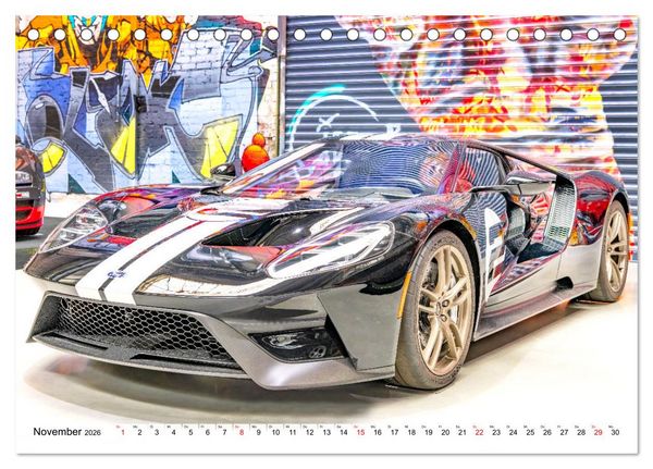 Produktbild: Nationales Auto Museum, Faszination auf R&auml;dern (Tischkalender 2026 DIN A5 quer), CALVENDO Monatskalender