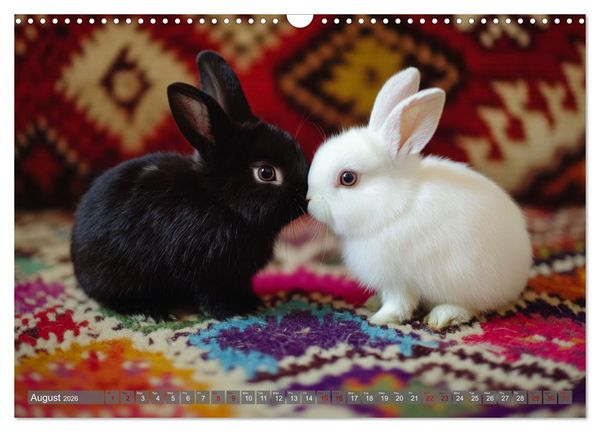 Produktbild: A Cuddly Rabbit Life (Wall Calendar 2026 DIN A3 landscape), CALVENDO 12 Month Wall Calendar