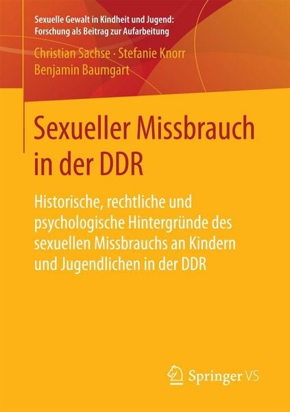 Produktbild: Sexueller Missbrauch in der DDR