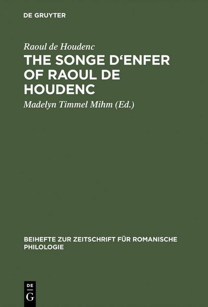 Produktbild: The Songe d'Enfer of Raoul de Houdenc