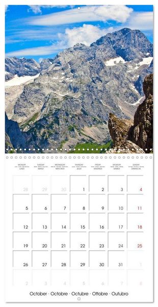 Produktbild: Kramer, C: Roof of the Alps (Wall Calendar 2026 12 &times; 12 Inch
