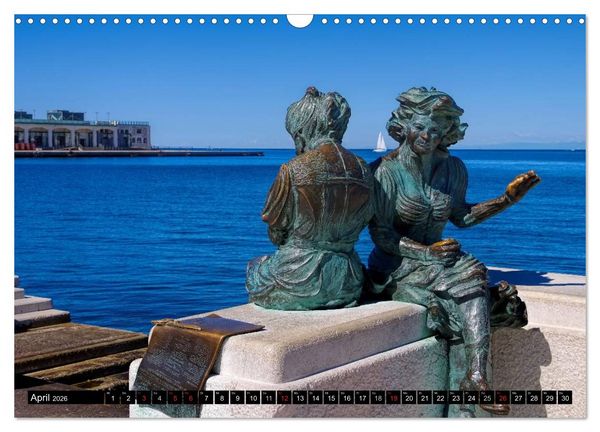 Produktbild: Triest - Habsburger Erbe und italienisches Flair (Wandkalender 2026 DIN A3 quer), CALVENDO Monatskalender
