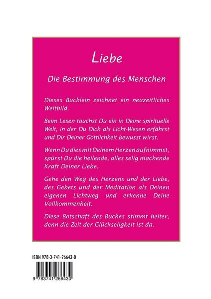 Produktbild: Liebe - Die Bestimmung des Menschen