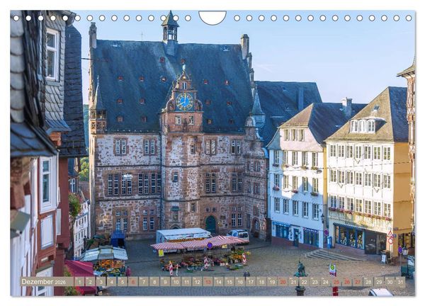 Produktbild: Marburg an der Lahn (Wandkalender 2026 DIN A4 quer), CALVENDO Monatskalender