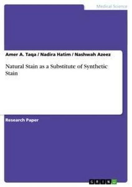 Produktbild: Natural Stain as a Substitute of Synthetic Stain