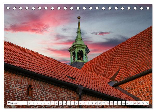 Produktbild: Unser sch&ouml;nes Wismar (Tischkalender 2026 DIN A5 quer), CALVENDO Monatskalender
