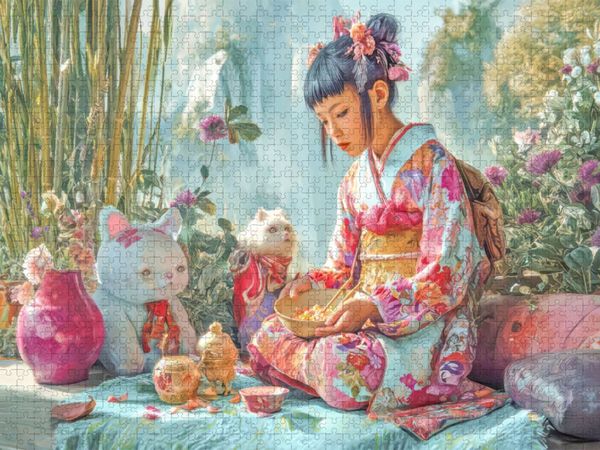 Produktbild: CALVENDO Puzzle Japanische Anime | 2000 Teile Lege-Gr&ouml;&szlig;e 90x67cm Foto-Puzzle f&uuml;r gl&uuml;ckliche Stunden