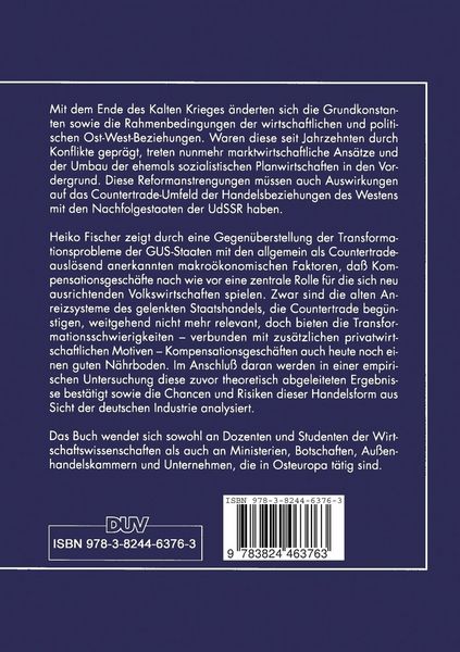 Produktbild: Countertrade im Osthandel