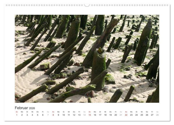Produktbild: Wangerooge. Der Charme des Ostanlegers (Wandkalender 2026 DIN A2 quer), CALVENDO Monatskalender