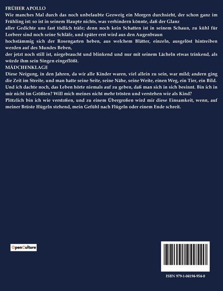 Produktbild: Neue Gedichte